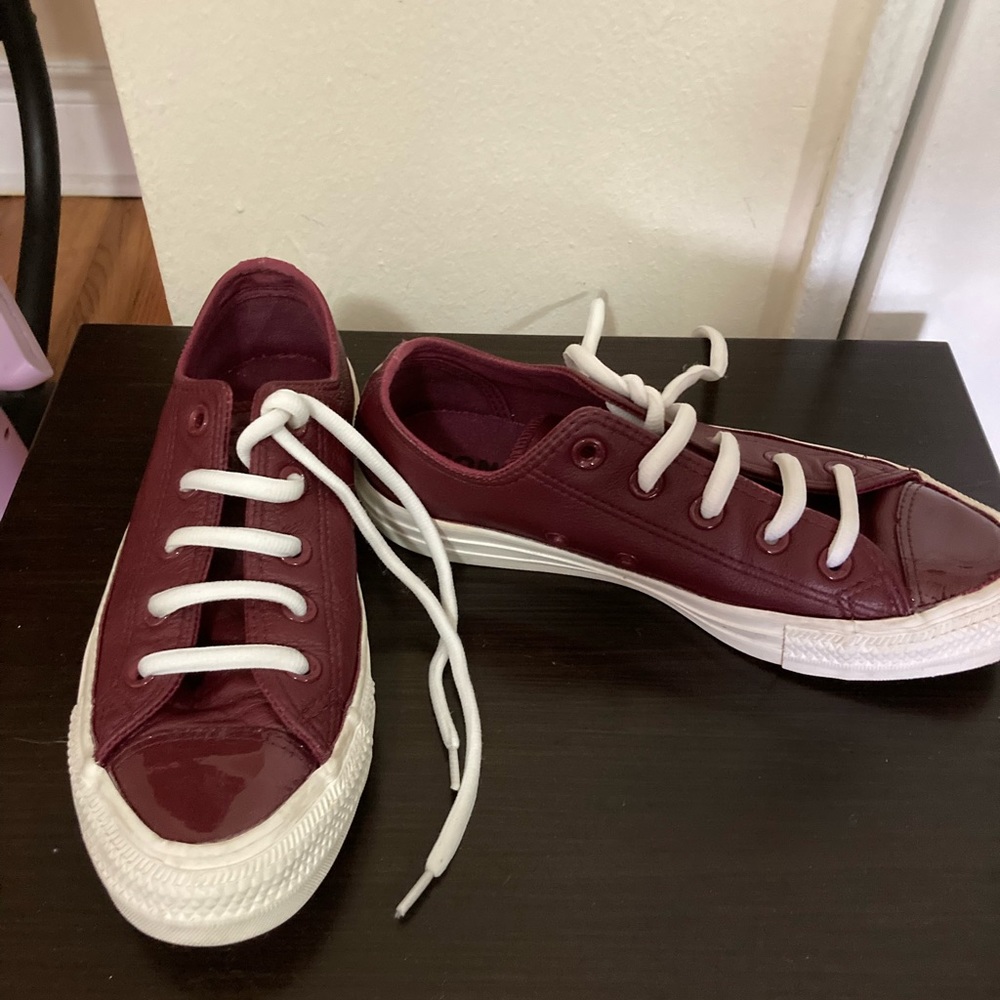 Converse leather sneakers
